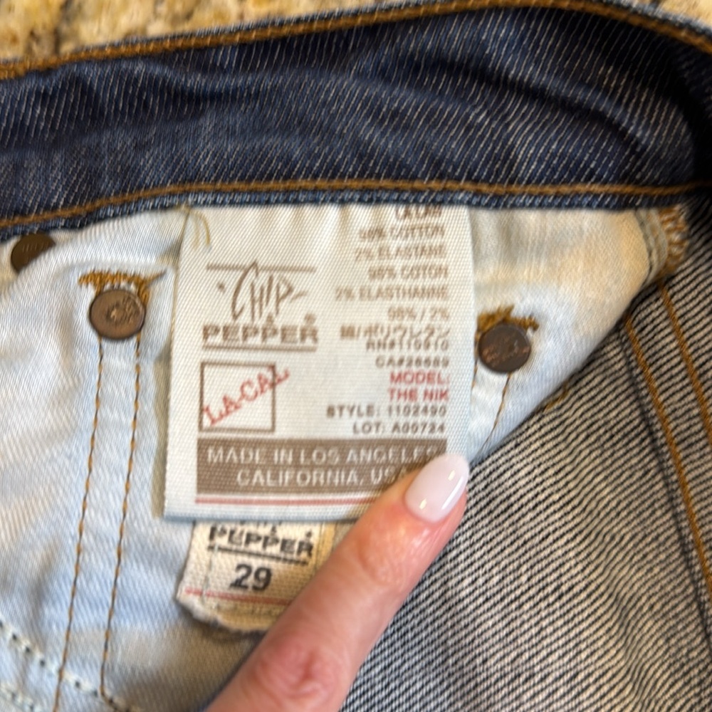 Chip & Pepper women’s jeans size 29 - Picture 5 of 6